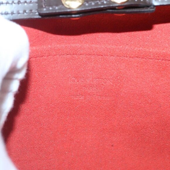 LOUIS VUITTON Damier Ebene Pochette Twin GM Shoulder Bag SPO N51851 Auth - Picture 2 of 14